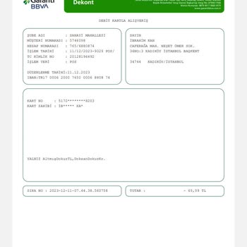 Zumla Sevgili Bul Hesabımdan Kesilen Para