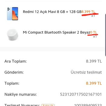 Xiaomi Mi.com/tr Den, Vergisiz Telefon Almak