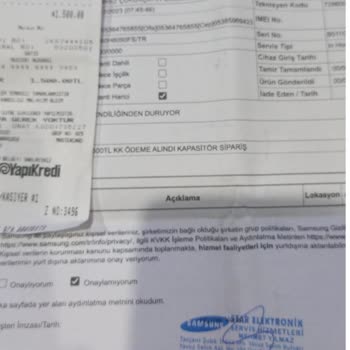 Samsung Aşırı Pahalı Servis Hizmeti