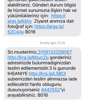 Aras Kargo Teslim Edilmeyen Kargolar