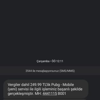 Türk Telekom PUBG Mobile Haksız Ücret Çekimi