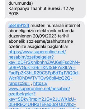 Turkcell Superonline Bilgi Dışında Kampanya Değişikliği