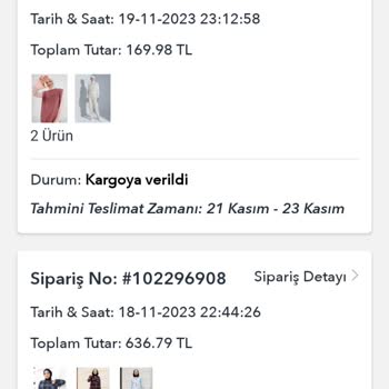 Modanisa Benim Adıma Sipariş İptali Yapılmış