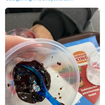 Burger King Sufle İçerisinde Alüminyum Çıktı!