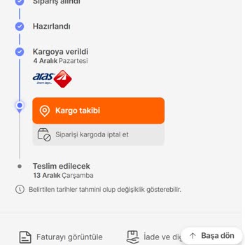 Aras Kargo Ve Muhteşem Sistemleri.