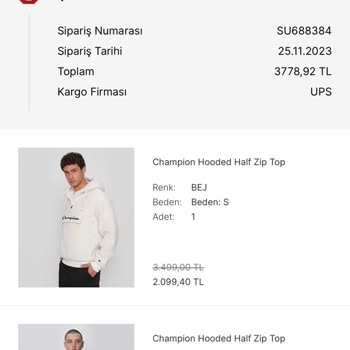 Sneaks Up'ın 16 Gün Sonunda Sipariş İptali