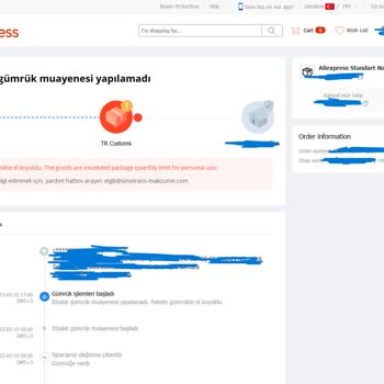 Sinotrans Makzume Lojistik Gümrüğe Takılan Ürünün İadesi