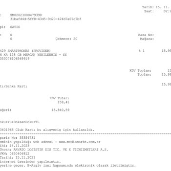 Media Markt Ürün İadesi Sorunu 1 Ay Geçti Parayı Alamadım