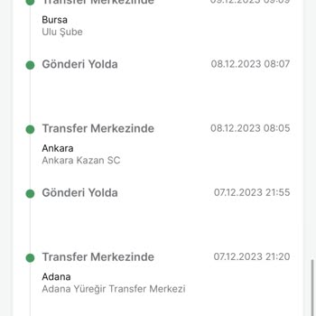 Trendyol Express Yanlış Transfer Merkezinde Kargo Gezdirmesi