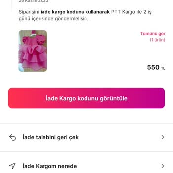 Gardrops İade Ürünün Akıbeti