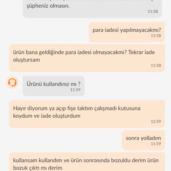 Trendyol'un Müşterisini Mağdur Etmesi Ve Suçlayıcı Şekilde Konuşması.