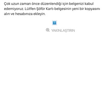 Uber Belge Kabul Etmiyor
