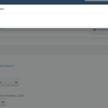 Nüfus ve Vatandaşlık İşleri Pasaport Başvurusu Randevusu Alamıyorum