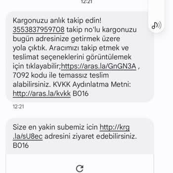 Aras Kargo Kargo Teslimatı Kabusu!