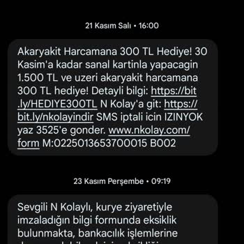 N Kolay Kartıma Ulaşamıyorum