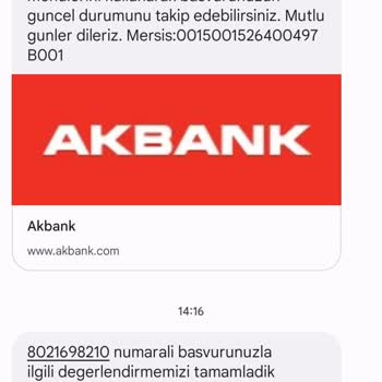 Akbank Chip Paramı Yüklemedi