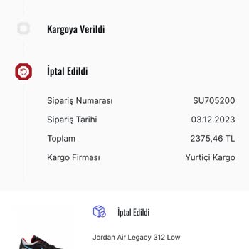 Sneaks Up Parasını İade Etmedikleri Ürünüm