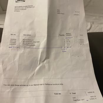 IKEA Hatalı Personel Ve Eksik Hizmet