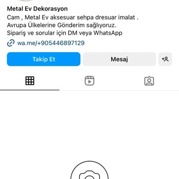 Metal.evdekor (Instagram) Tarafından Yanıltıldım