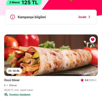 Yemek Sepeti Uygulanmayan Kampanya