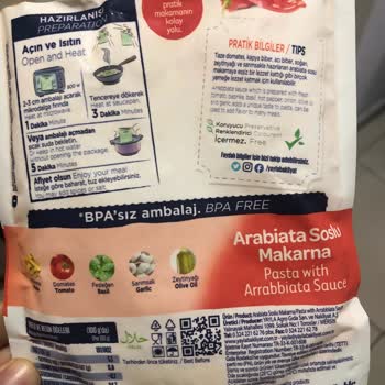 Yayla Bakliyat Yayla Hazır Yemek İçindekiler Bilgisi Yanlışlığı