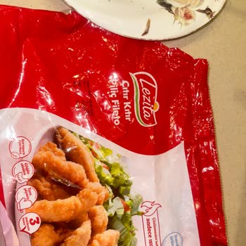 Lezita Çıtır Kıtır Piliç Filetodan Kemik Çıktı