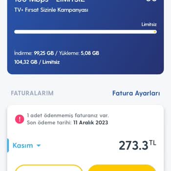 Turkcell Yıllık Sözleşme Yenileme