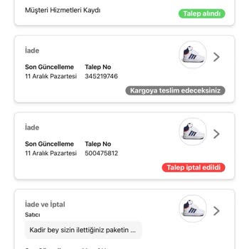 Hepsiburada İade Sipariş Sorunu!