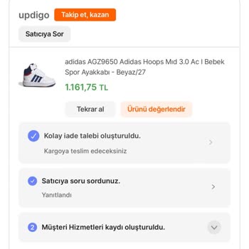 Hepsiburada İade Sipariş Sorunu!