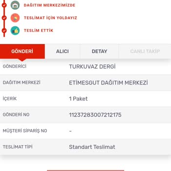 Kargom Sende Teslim Etmiyor
