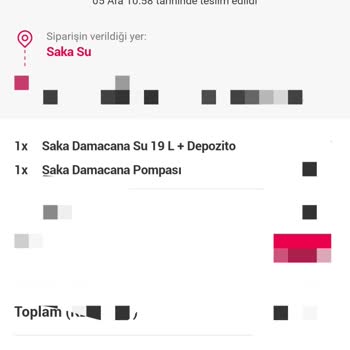 Saka Su Pompası Aldım - Eksik Geldi - Çözüm Yok