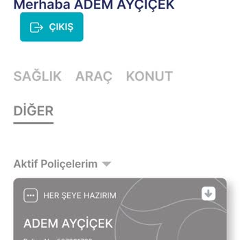 Türkiye Sigorta Kredi Kapama Sonrası Sigorta Poliçesi Yenileme İptali