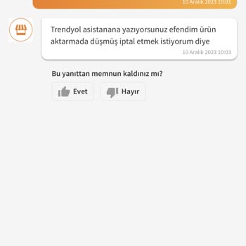 Trendyol Ürün Kargoda Kaldı