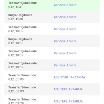 Sürat Kargo Küçükçekmece Kanarya Şubesi Kargoyu Şubede Tutma