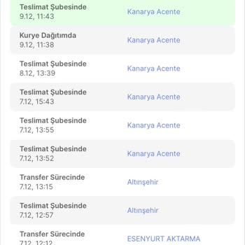 Sürat Kargo Küçükçekmece Kanarya Şubesi Kargoyu Şubede Tutma