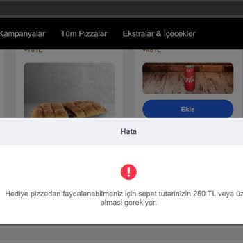 Domino's Pizza 'Ye Kazan' Kampanyası Hayal Kırıklığı