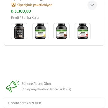 Yeşilmarka Ürünüm Kargoya Verilmedi