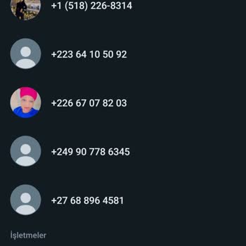 WhatsApp Üzerinden Yabancı Ülkelerden Arama Mesaj Alıyorum.