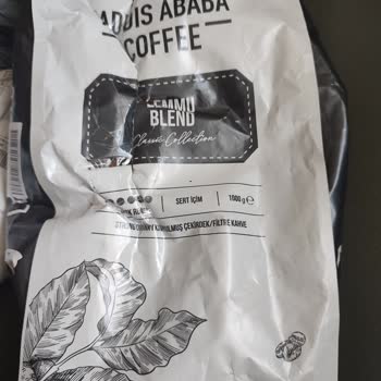 Addis Ababa Coffee Yırtık Paketi Koli Bandıyla Yapıştırıp Göndermişler