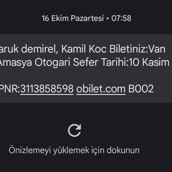 Obilet Olmayan Seferi Sattı