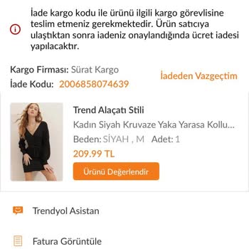 Trendyol'dan Aldığım Ürün İadesi
