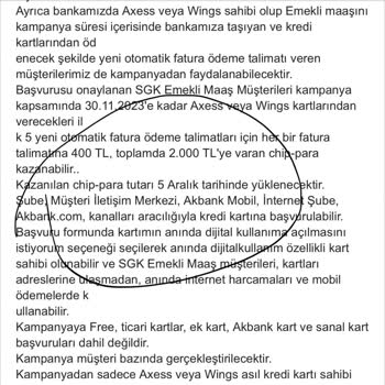 Akbank Verdiği Taahhüdü Yerine Getirmiyor