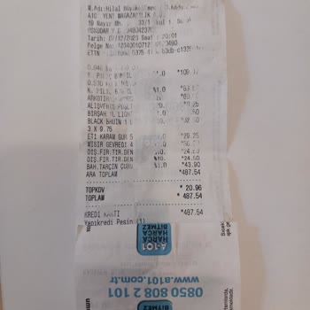 A101 Den Alınan Bozuk Paket Tarçın