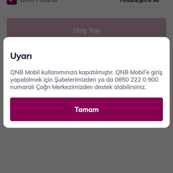 QNB Finansbank Hesaba Bloke Konulması