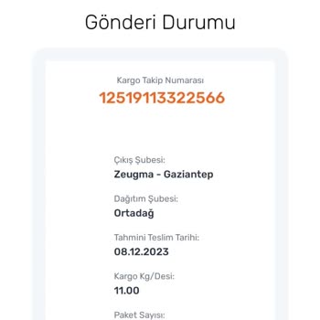 Sürat Kargo Teslim Edilmeyen Kargo...!