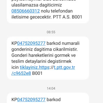PTT Kargo Kuryesi Gelmediği Halde Geldiğini Beyan Etmiş