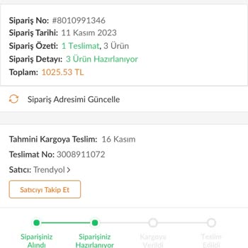 Trendyol Teslimat Tarihi Geçmesine Rağmen Ürünlerimi İptal Etmiyor