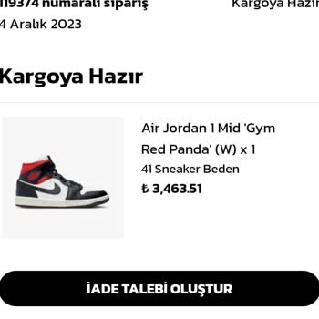 Wunder Kargoya Vermeme Sorunu!