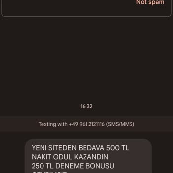 Sahabet Sürekli Mesajla Rahatsızlık Veren Bahis Sitesi