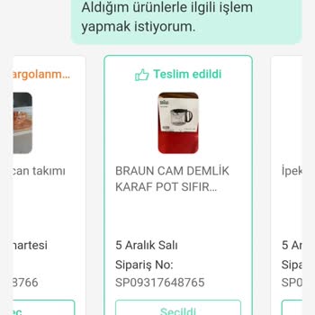 Sürat Kargo Ürünümü Başkasına Teslim Etti.